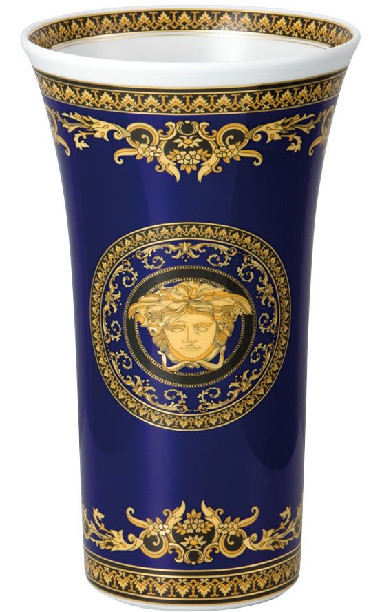 Vase versacemedusa blue Rosenthal shop versace 1409140962026026